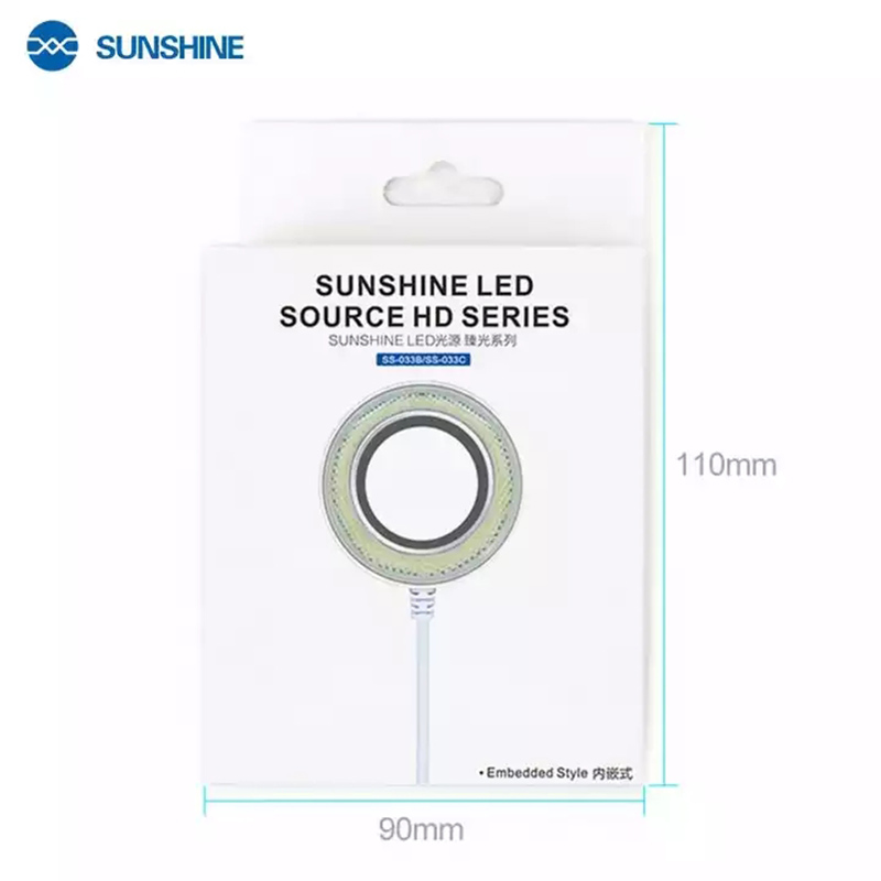 كشاف ميكروسكوب Sunshine SS-033 مع زجاج حماية مضاد للأتربة والدخان - صورة 2
